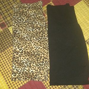 2 size medium bodycon skirts
